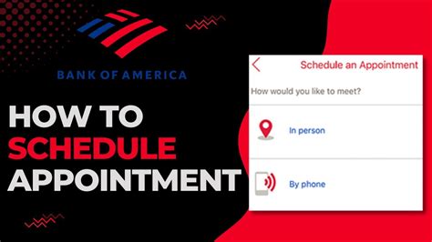 bank of america schedule appointment time|Bank of America.